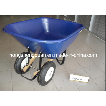 Double Wheels Wheel Barrow (WH9600)